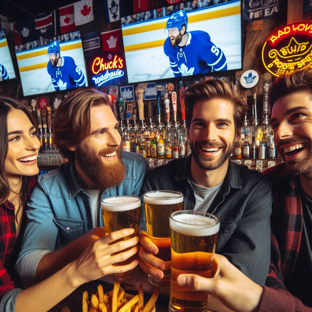 Read more about the article Watch Every Toronto Maple Leafs Game at Chuck’s Roadhouse Bar and Grill: Your Ultimate Game Day Destination