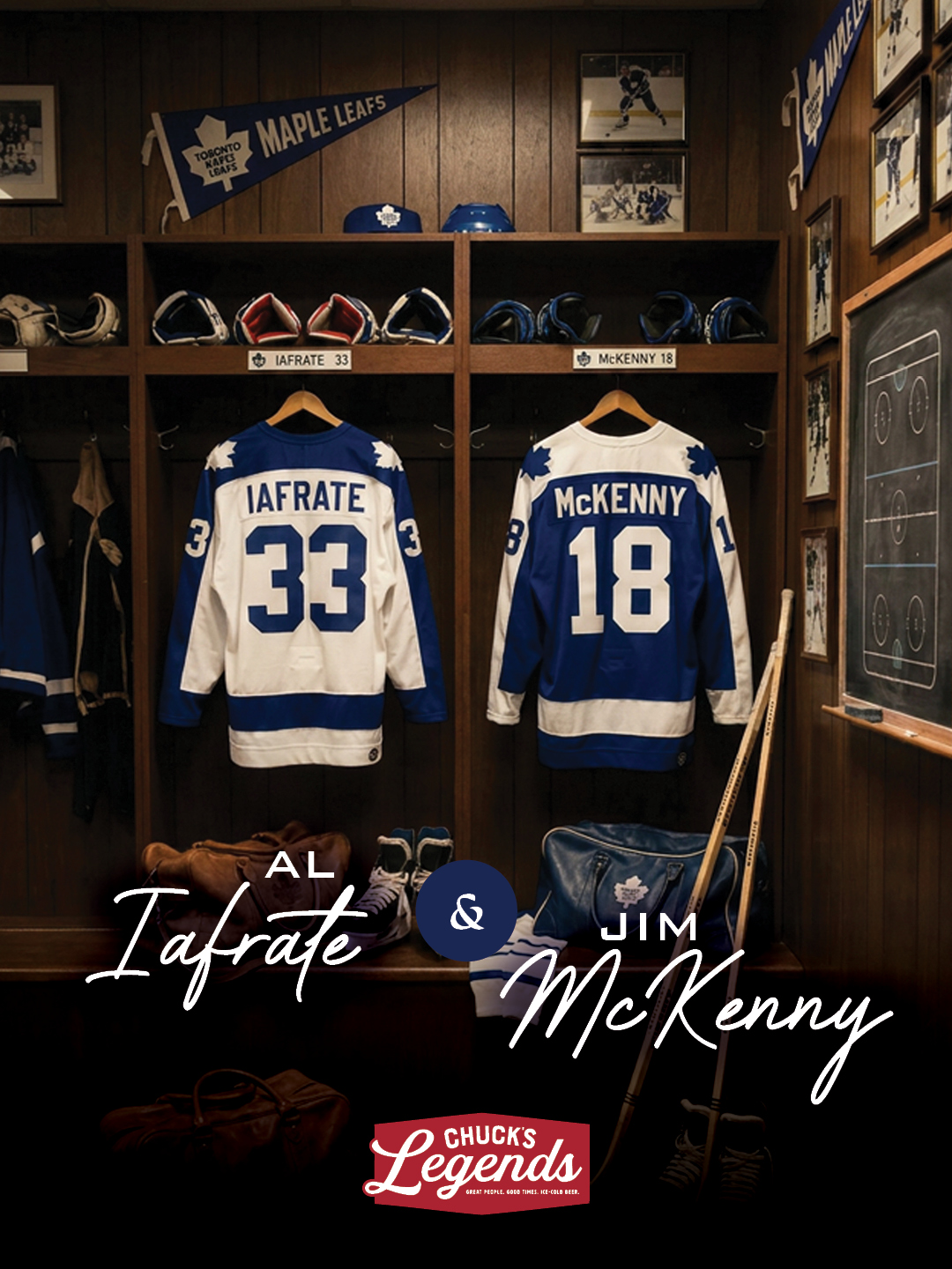 Read more about the article Al Iafrate & Jim McKenny – Chuck’s Legends, Meet & Greet | Etobicoke